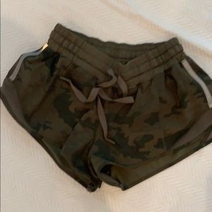 Lululemon camo shorts
